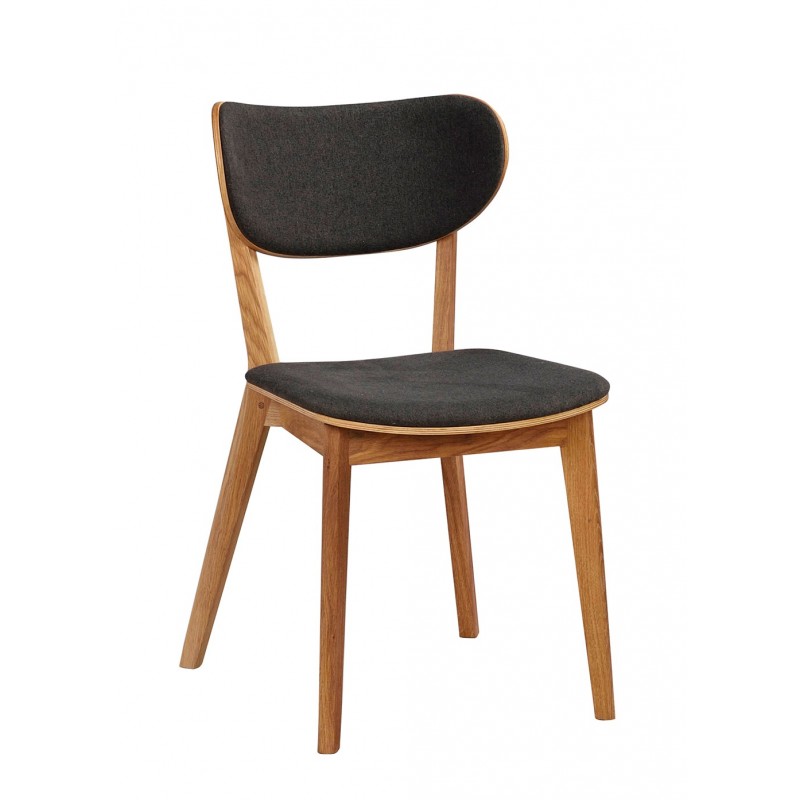 RO Kato Chair Oak/Dark Grey